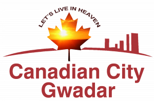 development of Canadian city Gwadar project logo