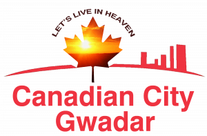 development of Canadian city Gwadar project logo